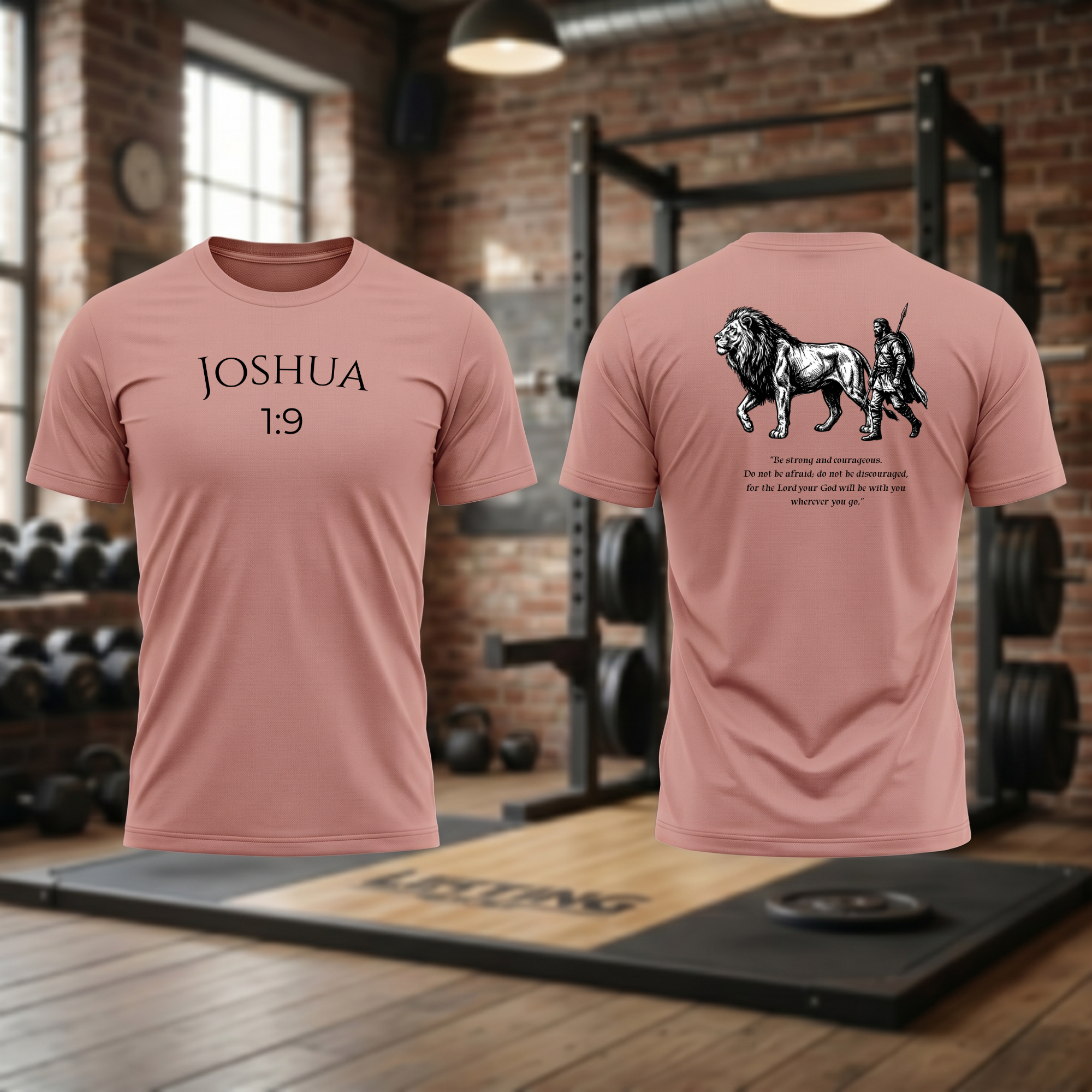 Joshua 1:9 (verse) T-Shirt