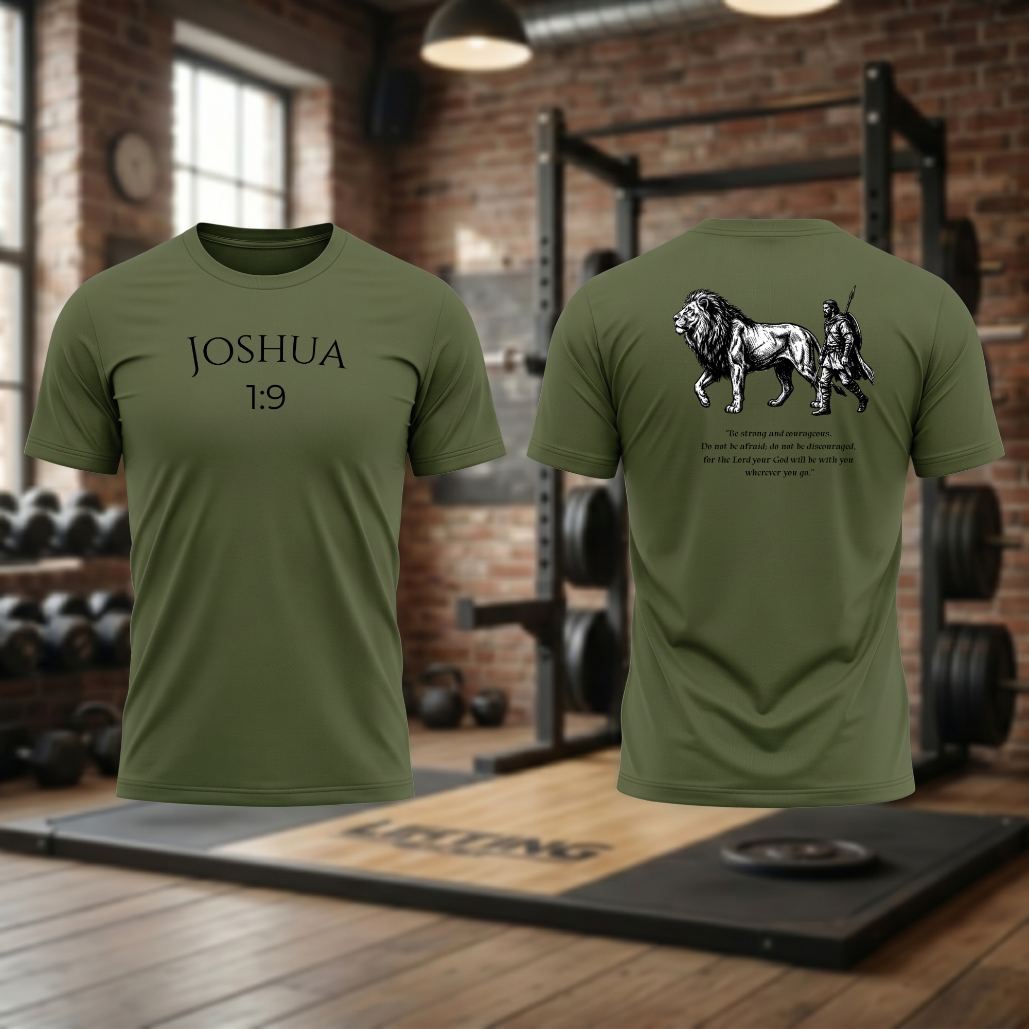 Joshua 1:9 (verse) T-Shirt