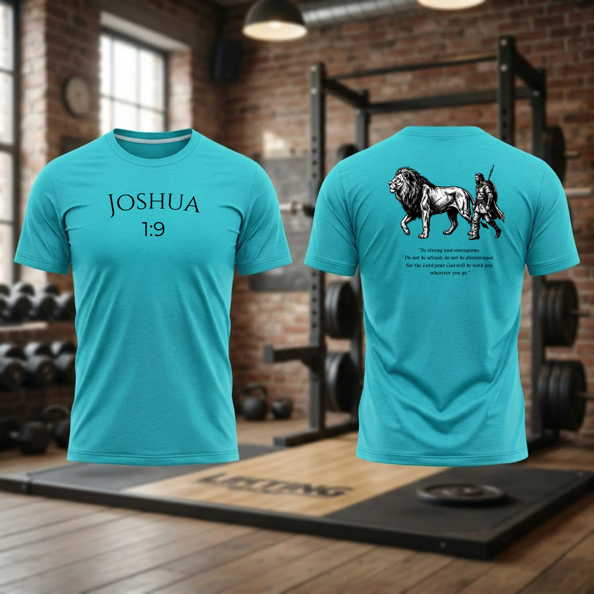 Joshua 1:9 (verse) T-Shirt