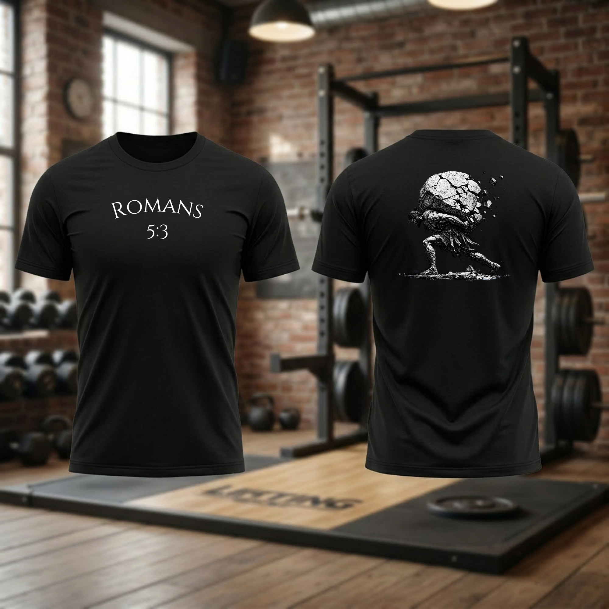 Romans 5:3 (verse) T-Shirt