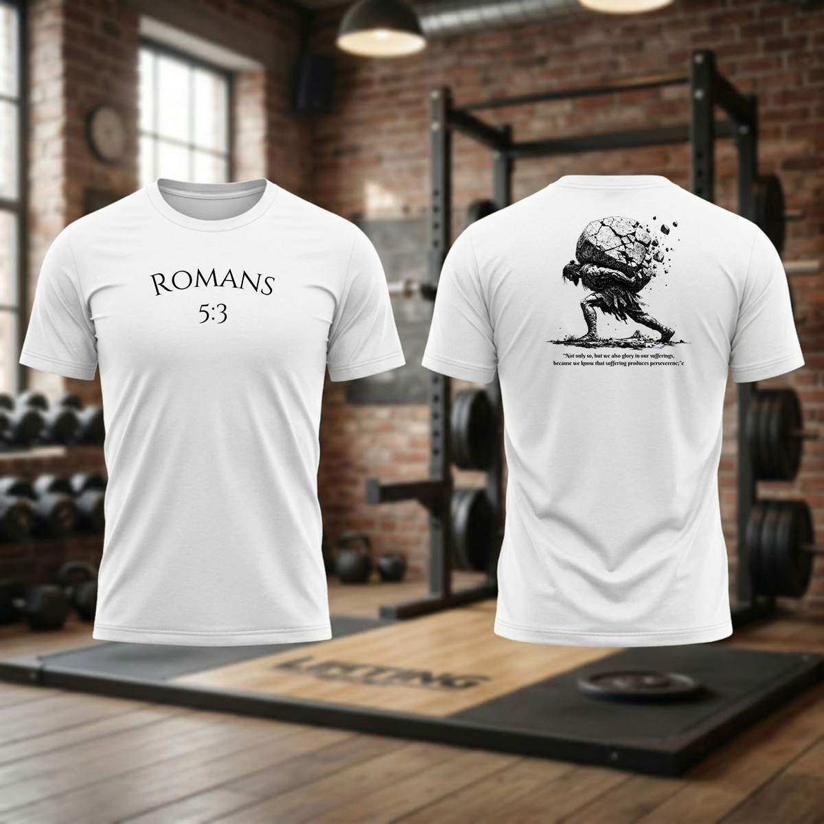 Romans 5:3 (verse) T-Shirt
