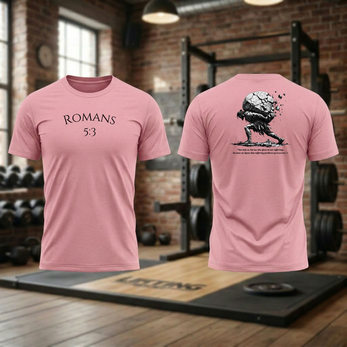Romans 5:3 (verse) T-Shirt