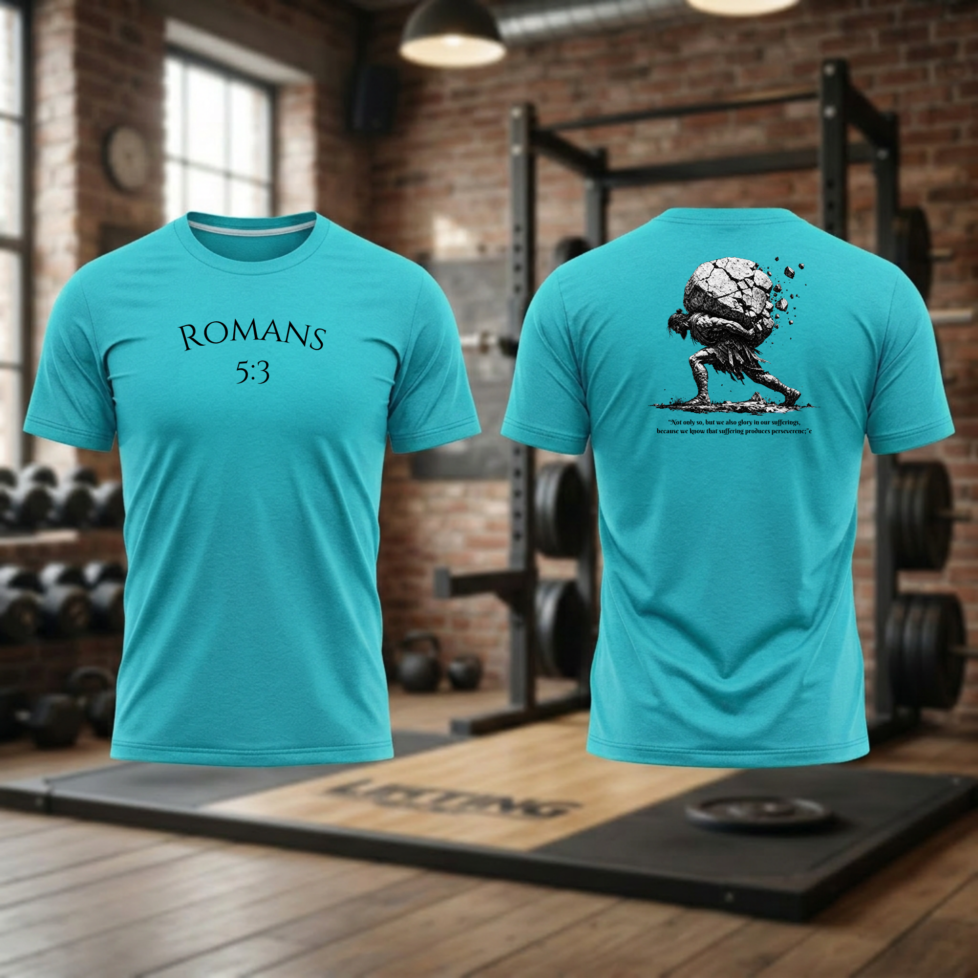 Romans 5:3 (verse) T-Shirt