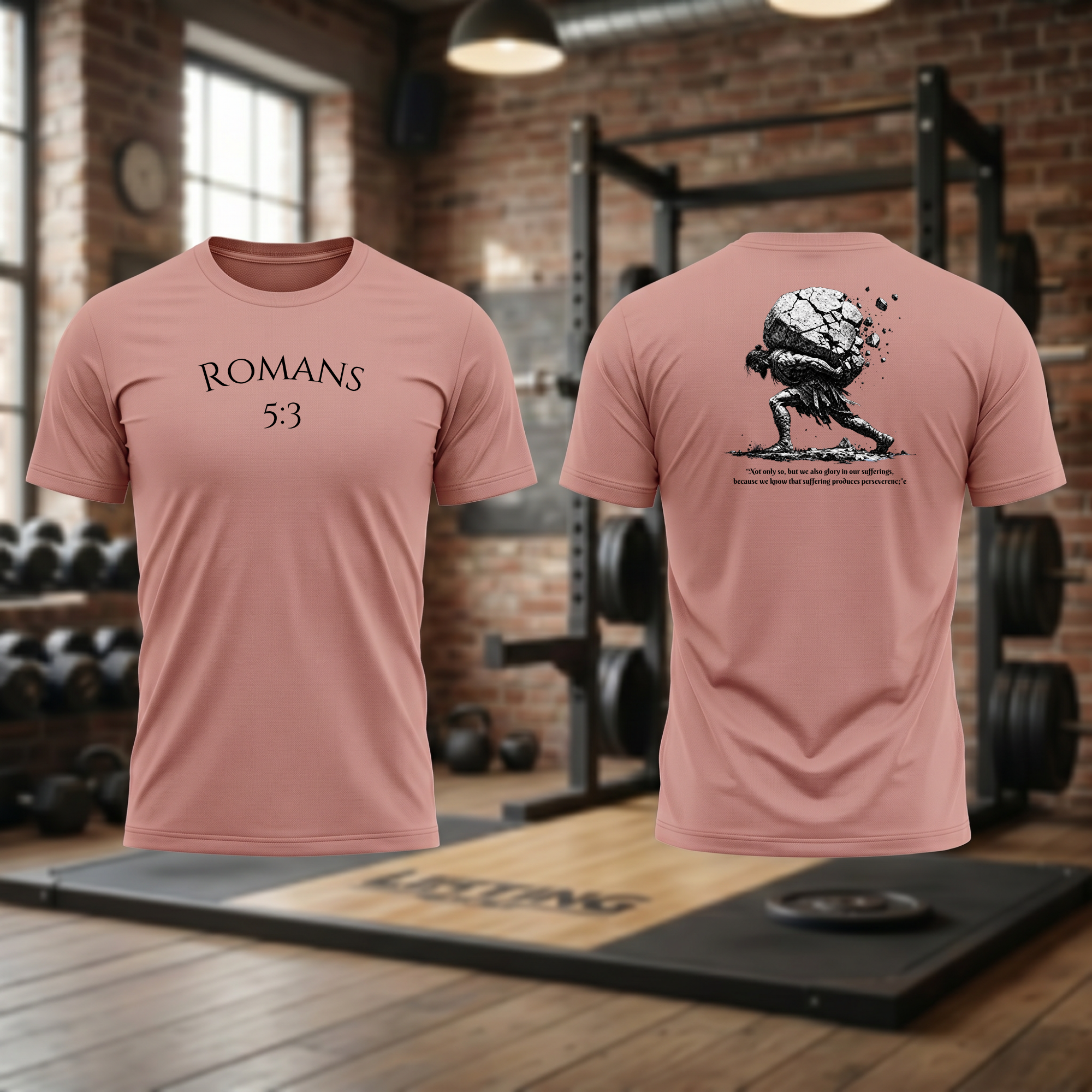 Romans 5:3 (verse) T-Shirt