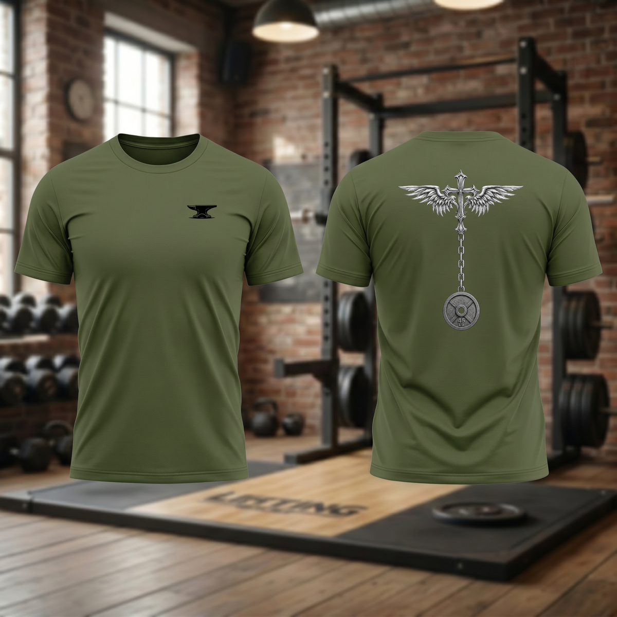 Faith Carries the Weight Graphic Tee