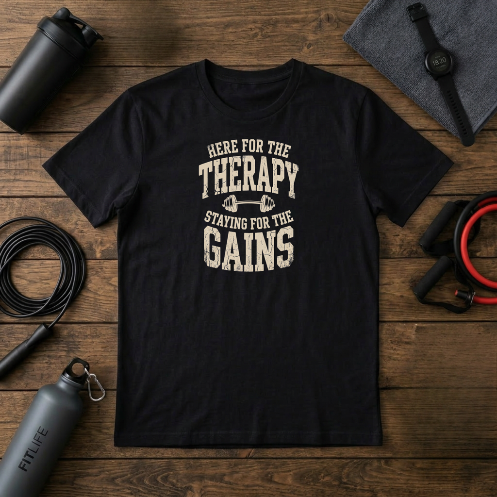 Here for the Therapy T-Shirt