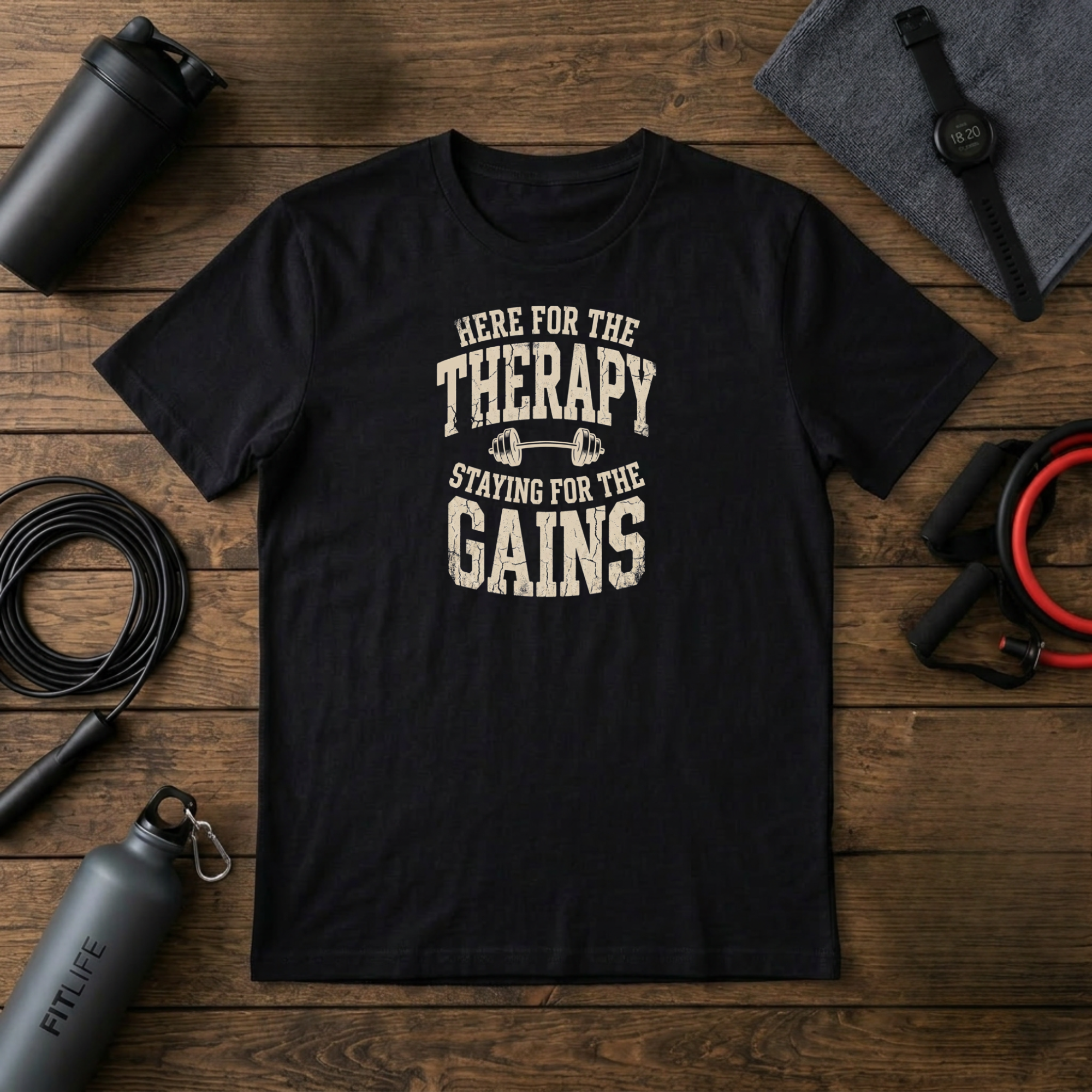 Here for the Therapy T-Shirt