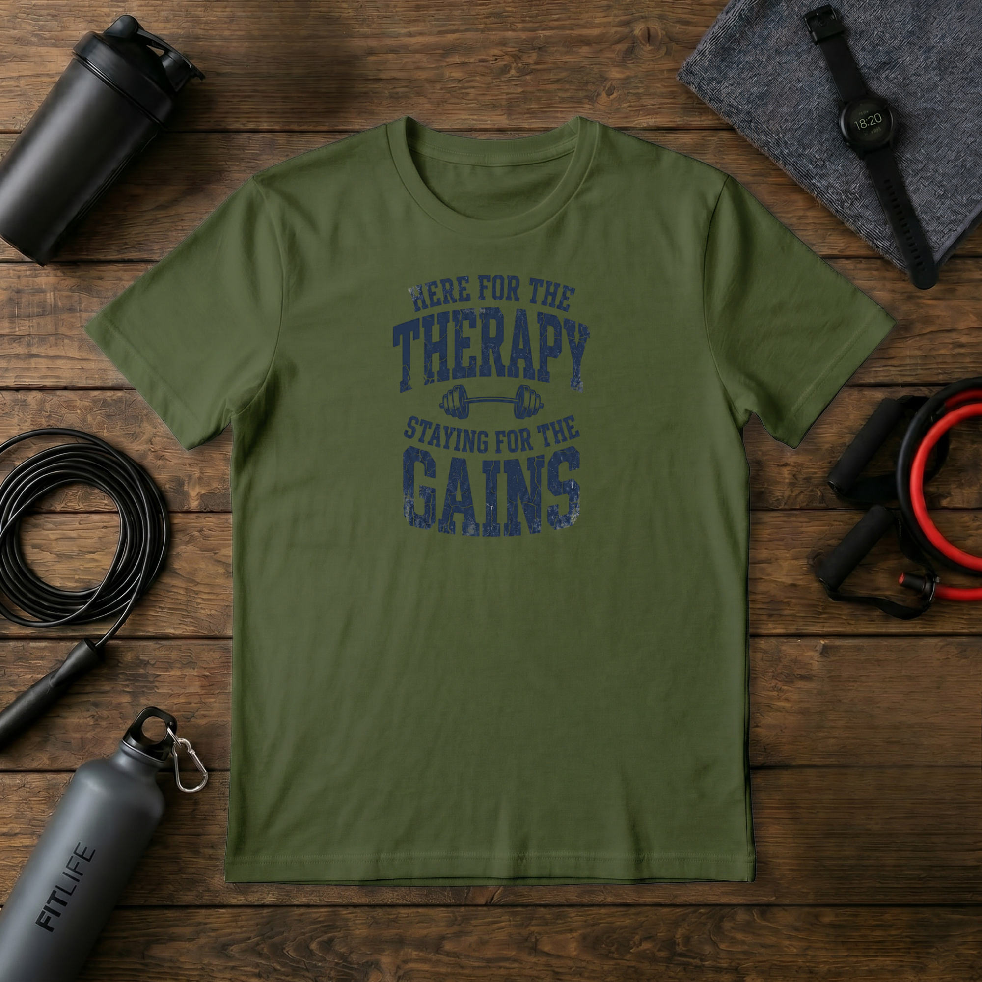 Here for the Therapy T-Shirt